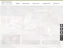 Tablet Screenshot of delogtenberg.nl
